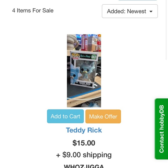 Teddy Rick funko pop - Picture 4 of 4